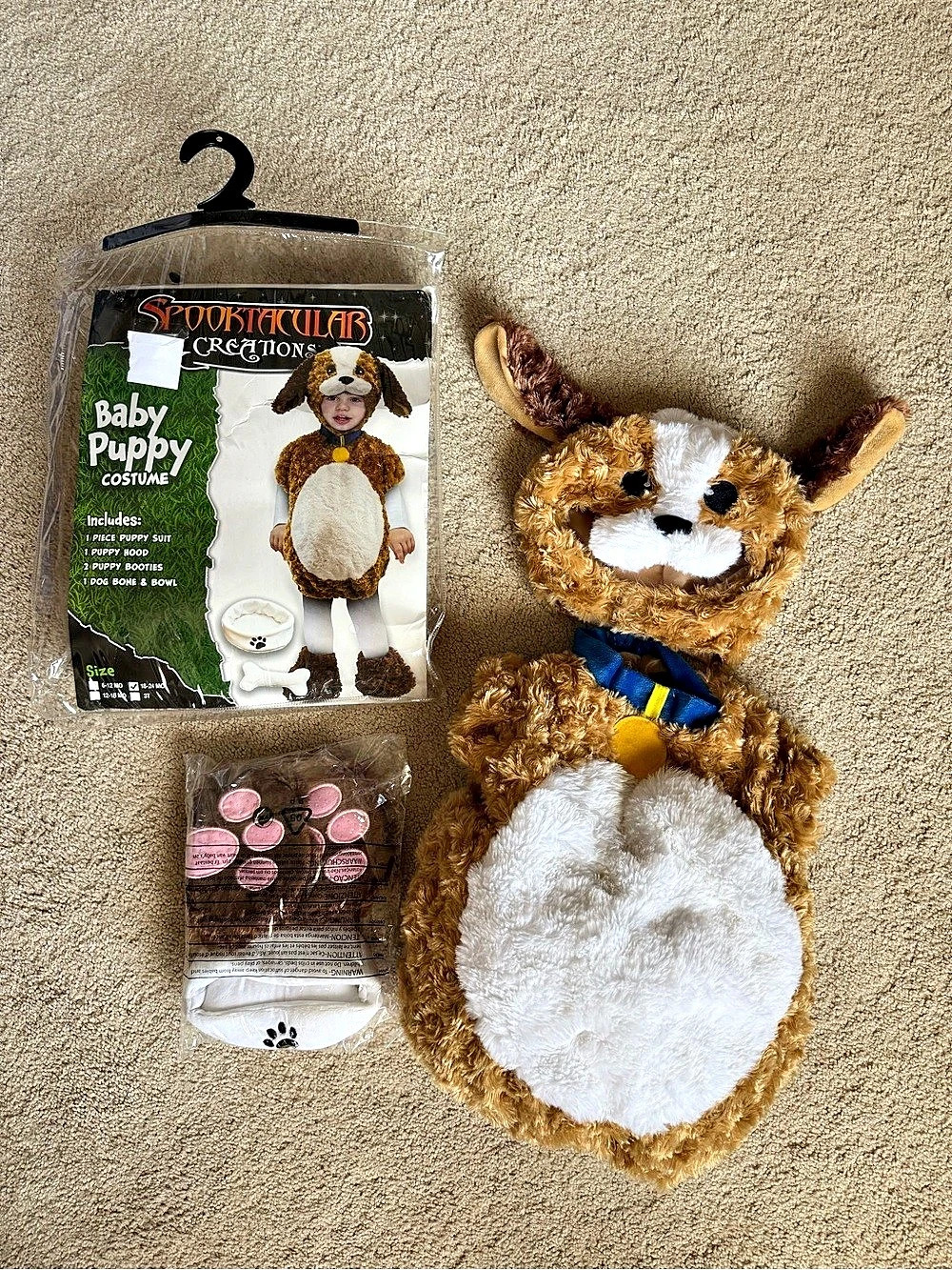 Spirit Halloween Baby Puppy Costume Puppy Halloween Costume